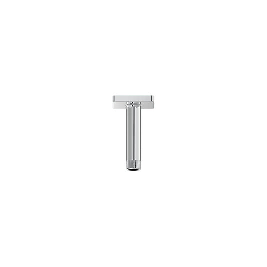 Vogt Square 4 inch Ceiling-Mount Shower Arm CA.01.04 in Polished Chrome