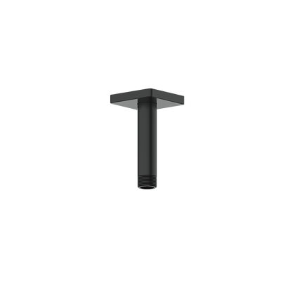 Vogt Square 4 inch Ceiling-Mount Shower Arm CA.01.04 in Matte Black