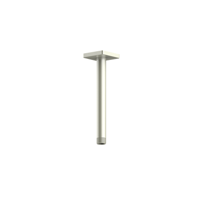 Vogt Square 8 inch Ceiling-Mount Shower Arm CA.01.08 in Brushed Nickel