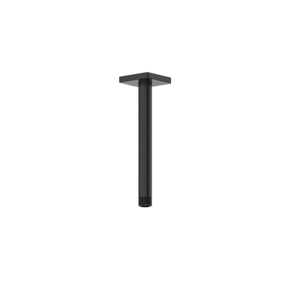 Vogt Square 8 inch Ceiling-Mount Shower Arm CA.01.08 in Matte Black