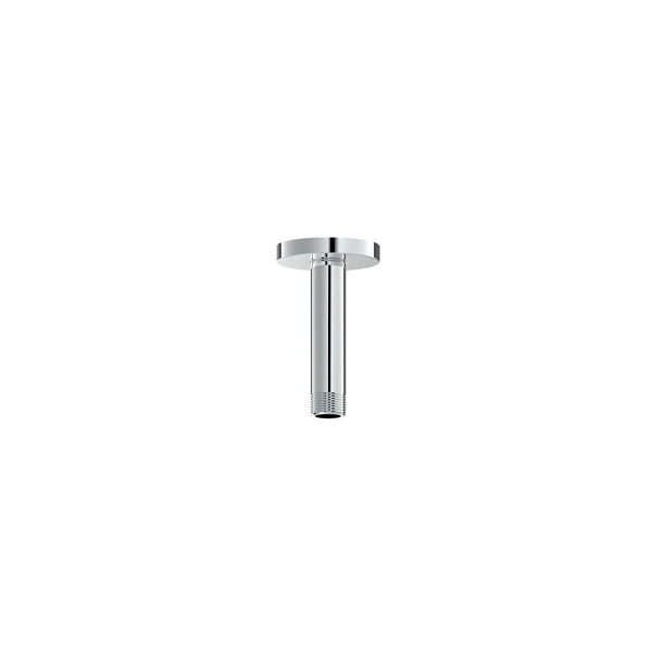Vogt Round 4 inch Ceiling-Mount Shower Arm CA.02.04 in Polished Chrome