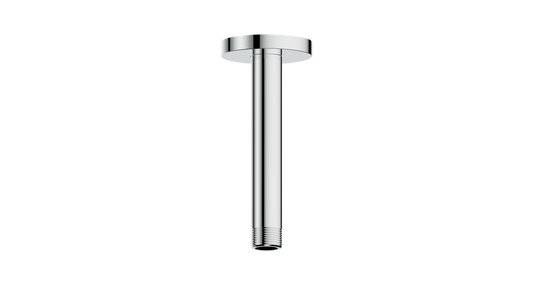 Vogt Round 6 inch Ceiling-Mount Shower Arm CA.02.06 in Polished Chrome