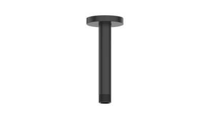 Vogt Round 6 inch Ceiling-Mount Shower Arm CA.02.06 in Matte Black