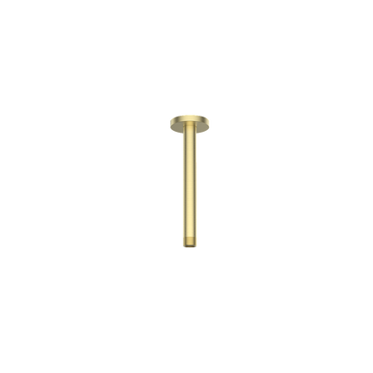 Vogt Round 8 inch Ceiling-Mount Shower Arm CA.02.08 in Brushed Gold