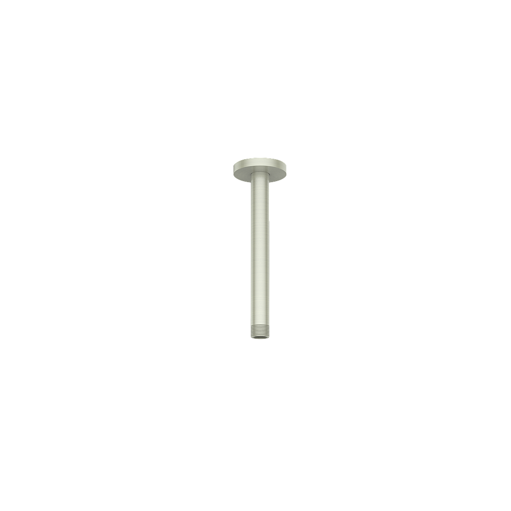 Vogt Round 8 inch Ceiling-Mount Shower Arm CA.02.08 in Brushed Nickel