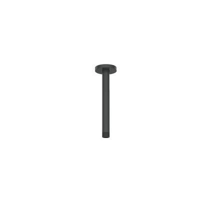 Vogt Round 8 inch Ceiling-Mount Shower Arm CA.02.08 in Matte Black