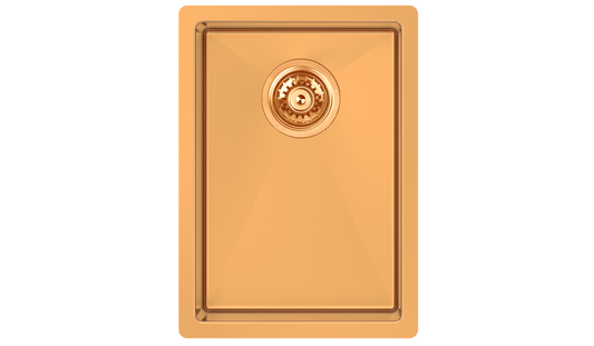 Zomodo Cayman PearlArc Rio Bronze 18" x 13" Bar/Prep Kitchen Sink Kit - CAC279-RB