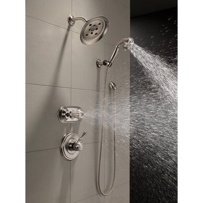 Delta Universal Showering H2Okinetic 3-Setting Adjustable Wall Mount Hand Shower - 55433