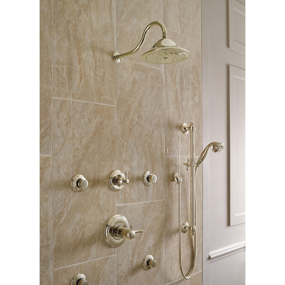 Delta Universal Showering H2Okinetic 3-Setting Slide Bar Hand Shower - 51308