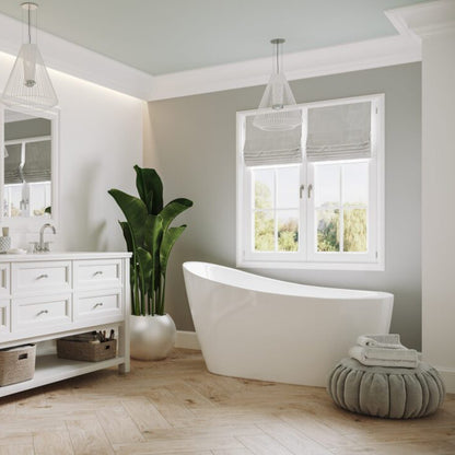 Mirolin Calago 59" Freestanding Bathtub, CF1024