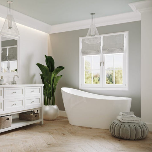 Mirolin Calago 59" Freestanding Bathtub, CF1024