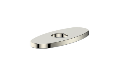 Vogt Oval Cover Plate for Lavatory Faucet in Polished Nickel - CP.02.06.PN