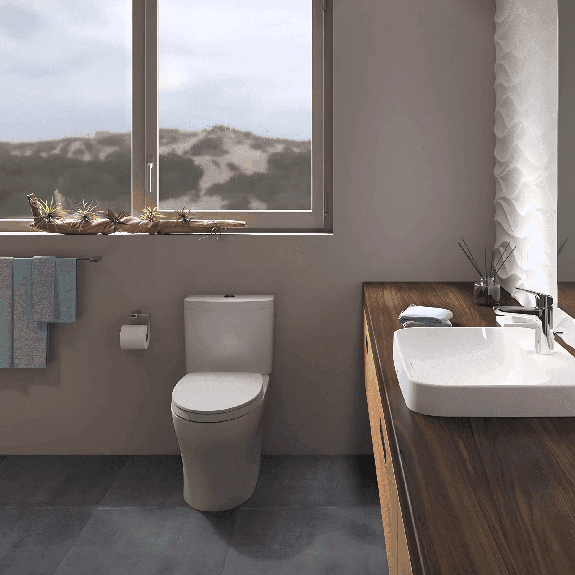 TOTO Aquia IV Two-Piece Toilet Kit -1.28/0.9 GPF- Elongated - Universal Height - WASHLET+ - Eunoia 