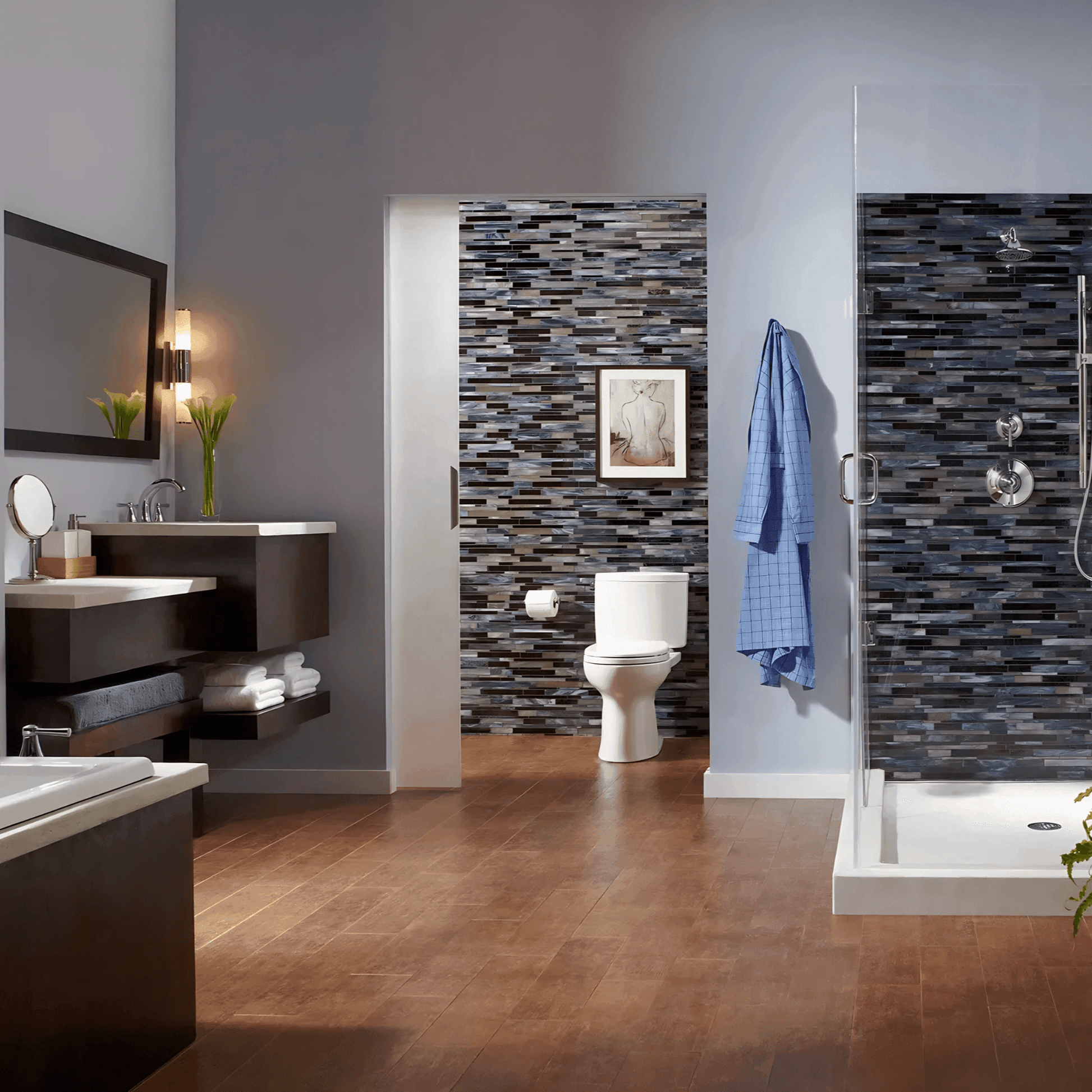 TOTO Drake II Two-piece Toilet -1.28 GPF- Round - Universal Height - Eunoia 
