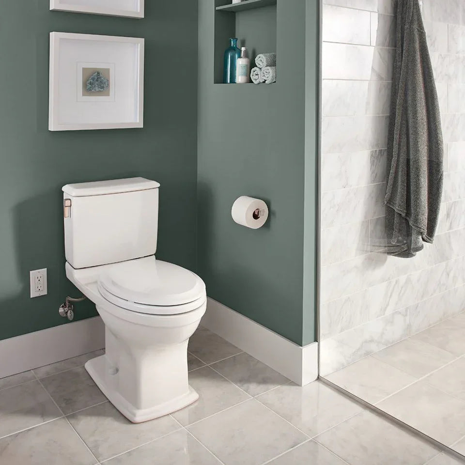 TOTO Connelly Two-Piece Toilet 1.28/0.8 GPF Elongated Universal Height at Eunoia Home