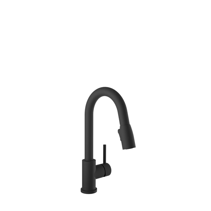 Baril Unick Kitchen Faucet - Matte Black