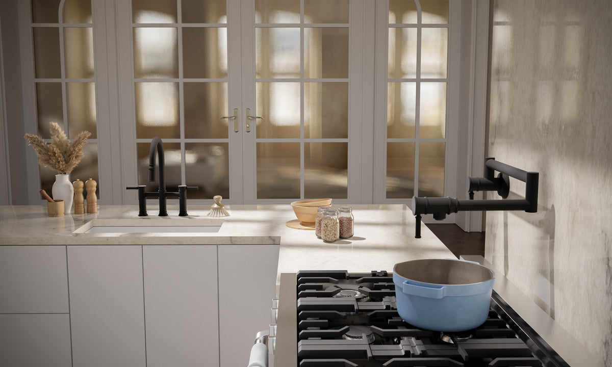 Baril CUI-3020-02L lifestyle image; accompanying fixtures sold separately
