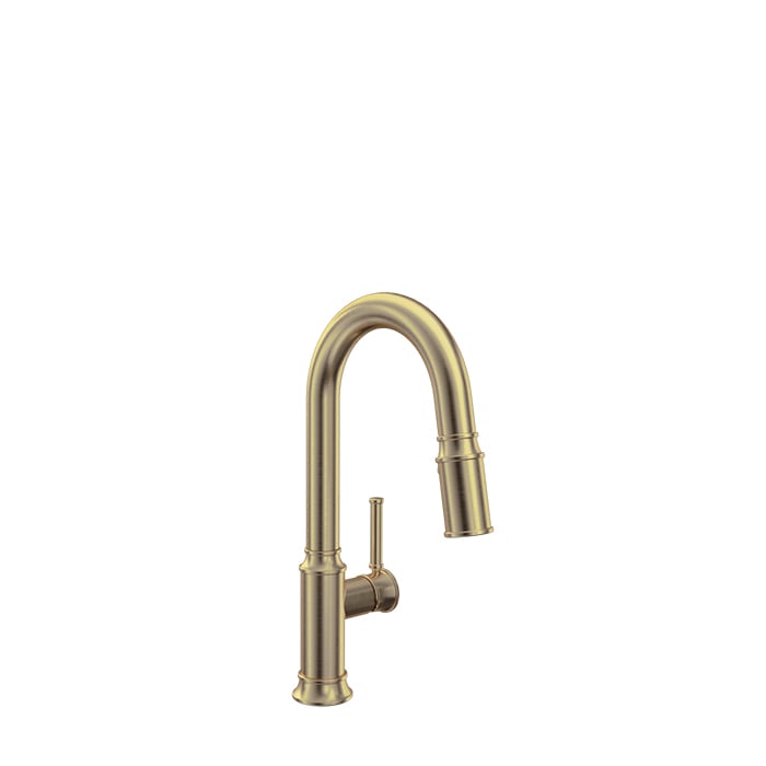 Baril Villa Compact Kitchen Faucet - Warm Gold