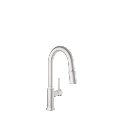 Baril Villa Compact Kitchen Faucet - Stainless Steel