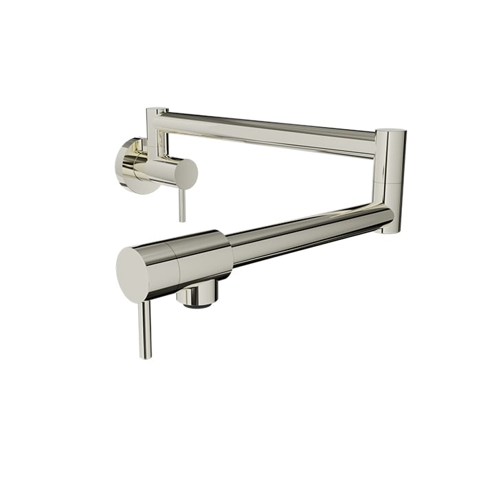 Baril Unick Pot Filler - Polished Nickel