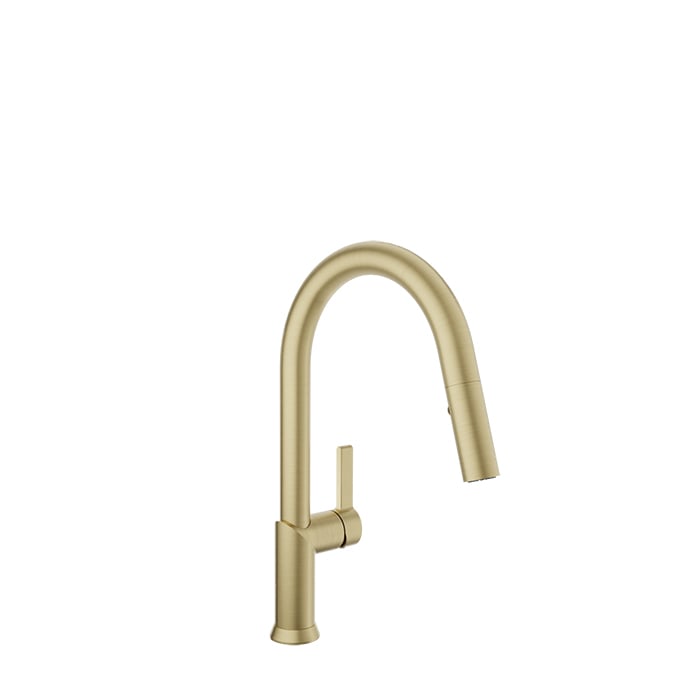 Baril Vision Kitchen Faucet - Satin Brass