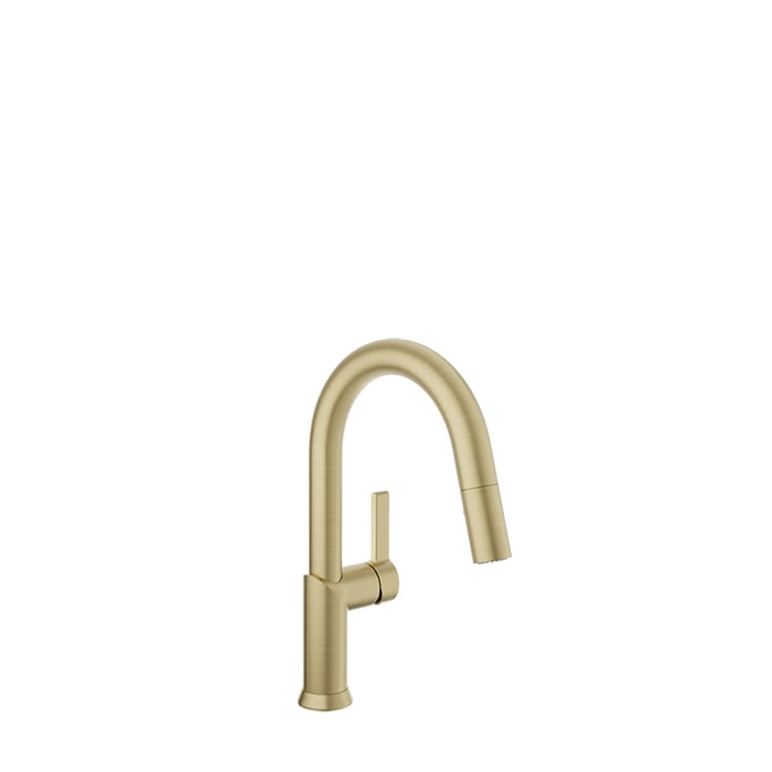 Baril Vision Kitchen Faucet - Satin Brass
