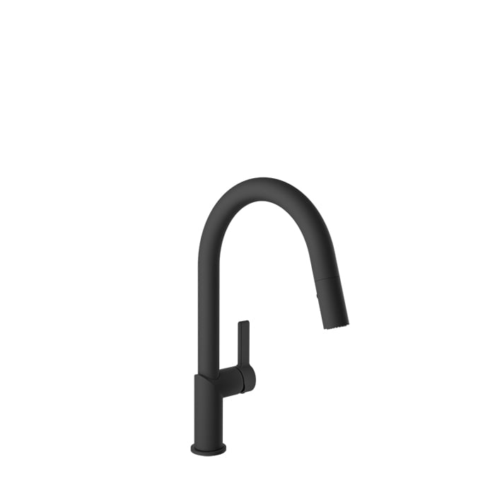 Baril Vision Kitchen Faucet - Matte Black