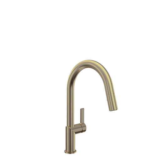 Baril Vision Kitchen Faucet - Warm Gold