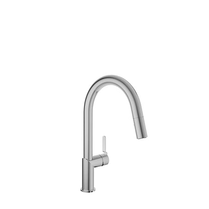 Baril Vision Two-Tone Kitchen Faucet - Polished Chrome