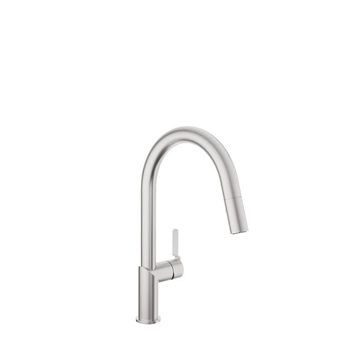 Baril Vision Two-Tone Kitchen Faucet - Stainless Steel