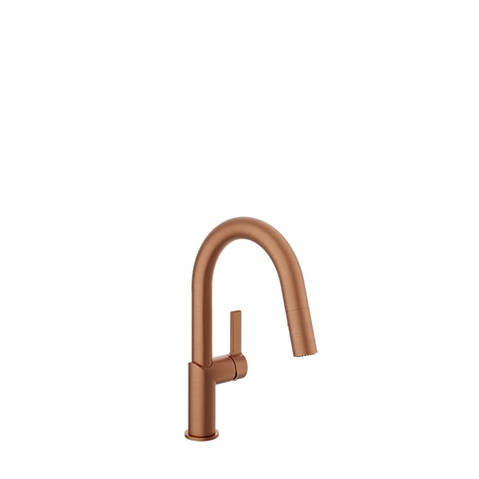 Baril Vision Kitchen Faucet - Satin Copper