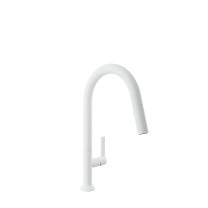 Baril Arte 16.5" High Single-Hole Kitchen Faucet With 2-Function Pull-Down Spray - CUI-9340-02L