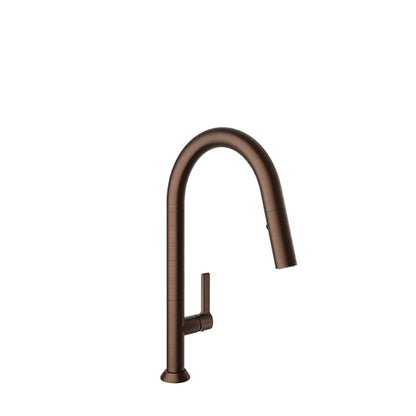 Baril Arte 16.5" High Single-Hole Kitchen Faucet With 2-Function Pull-Down Spray - CUI-9340-02L