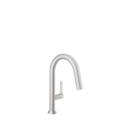 Baril Arte Single-Hole Bar / Prep Kitchen Faucet With 2-Function Pull-Down Spray - CUI-9345-02L