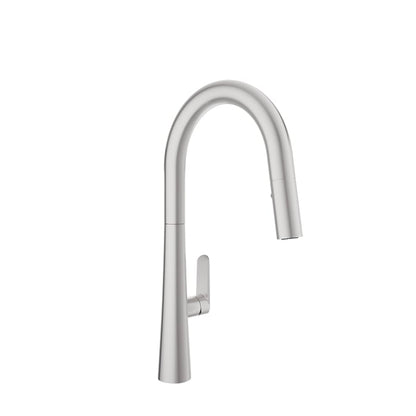 Baril Nox Single-Hole Outdoor Kitchen Faucet With 2-Function Pull-Down Spray, 316L Marine-Grade Stainless - CUI-9635-02L - Natural Stainless Steel