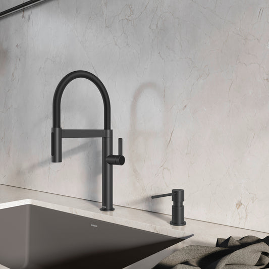 Blanco Blancoculina II Mini Pull-Down Dual Spray Kitchen Faucet 1.5 GPM