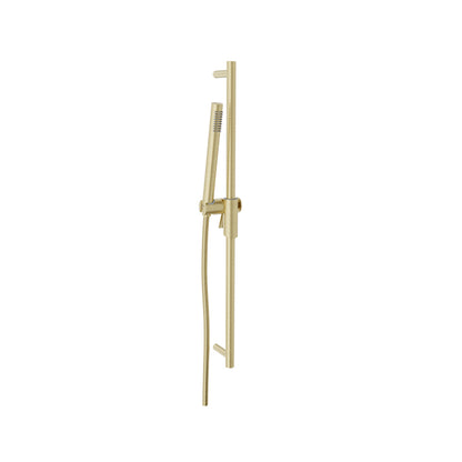 Baril 1-Spray Sliding Shower Bar - DGL-2070-51 - Satin Brass