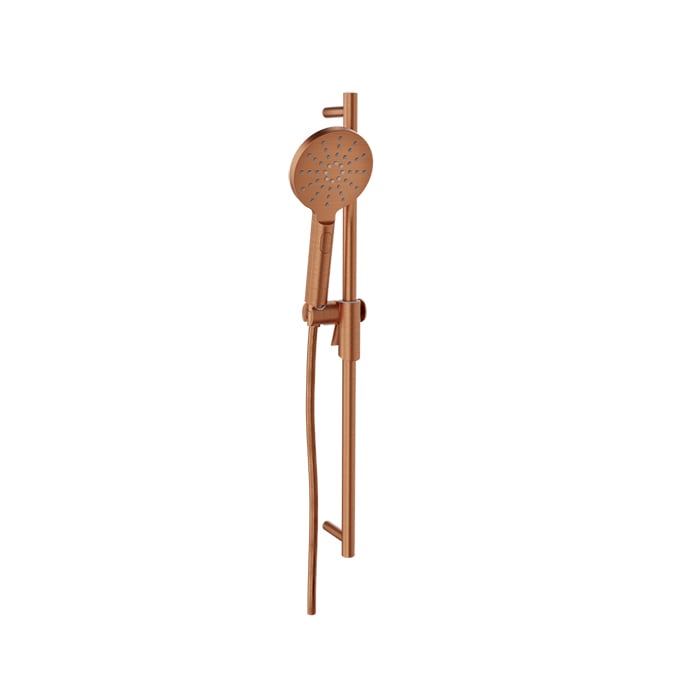 Baril 3-Spray Sliding Shower Bar - DGL-2070-57 - Satin Copper