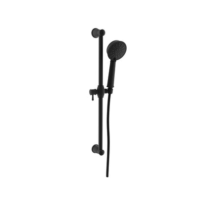 Baril Antique 3-Spray Sliding Shower Bar - DGL-2160-03 - Matte Black