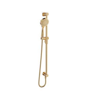 Baril Moderne 3-Spray Sliding Shower Bar With Built-In Supply Elbow - DGL-2175-52 - Gold