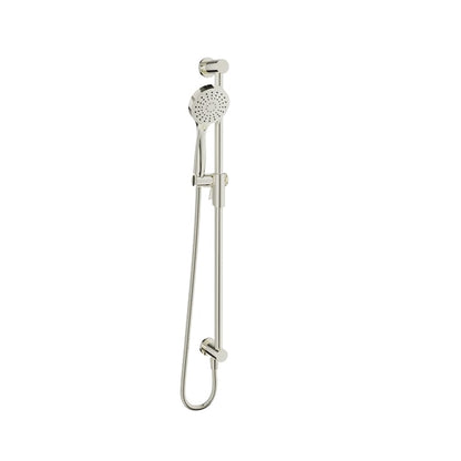 Baril Moderne 3-Spray Sliding Shower Bar With Built-In Supply Elbow - DGL-2175-52 - Polished Nickel
