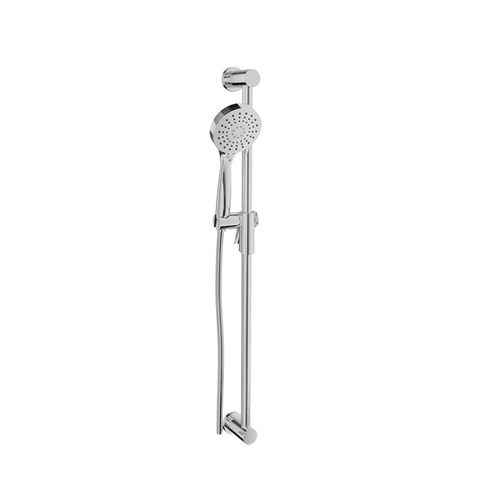 Baril Moderne 3-Spray Sliding Shower Bar - DGL-2175-53 - Polished Chrome