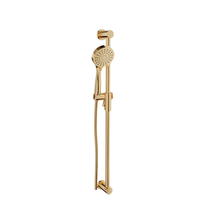Baril Moderne 3-Spray Sliding Shower Bar - DGL-2175-53 - Gold
