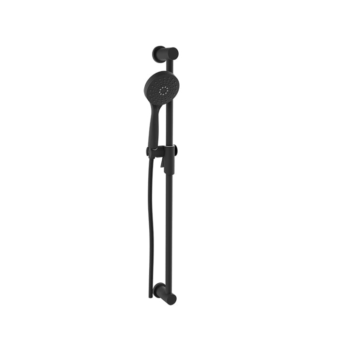 Baril Moderne 3-Spray Sliding Shower Bar - DGL-2175-53 - Matte Black