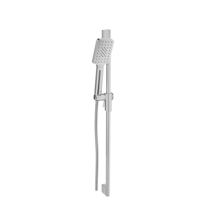 Baril Petite 3-Spray Push-Button Sliding Shower Bar - DGL-2584-53 - Polished Chrome