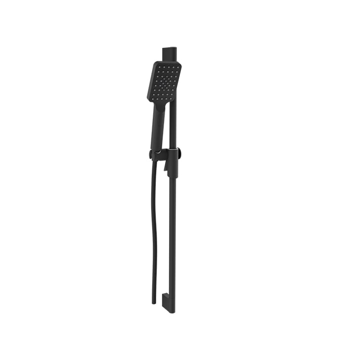 Baril Petite 3-Spray Push-Button Sliding Shower Bar - DGL-2584-53 - Matte Black