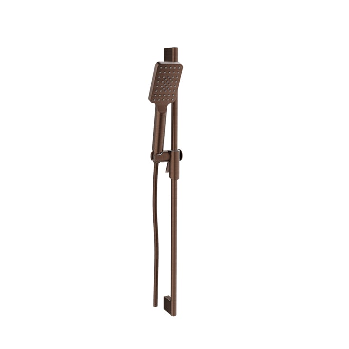 Baril Petite 3-Spray Push-Button Sliding Shower Bar - DGL-2584-53 - Venetian Bronze