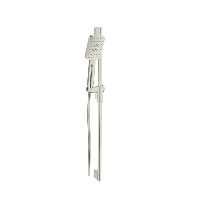 Baril Petite 3-Spray Push-Button Sliding Shower Bar - DGL-2584-53 - Polished Nickel
