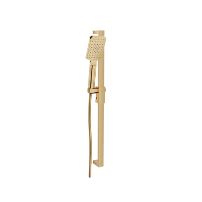 Baril 3-Spray Push-Button Sliding Shower Bar - DGL-3070-53 - Gold