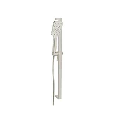 Baril 3-Spray Push-Button Sliding Shower Bar - DGL-3070-53 - Brushed Nickel